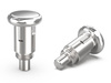 Locating pin D-24mm d2-M12x1.00mm SW-12 d1-7mm with lock, stainless steel