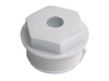 Verschlusskappe mit PG11-Öffnung, hellgrau (RAL7035)