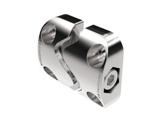 Verbinder zur Verbindung von Sektionen 50x50mm, silber.