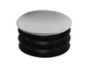 Záslepka s kovovým krytem pro kulaté profily D-60mm, 2,0mm