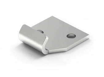 Hook with holes, Type G, galvanized steel