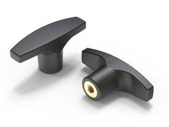 T-Griff mit Gewindebuchse A-72mm M12