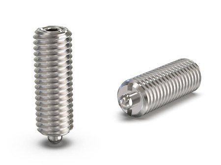 Threaded pin with internal hex H-22mm, d1-M8, INOX