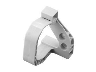 Svorka kabelových svazků pro 30 kabelů, šedá barva.