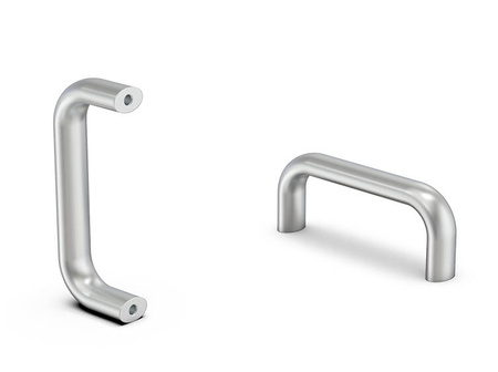 Uchwyt pałąkowy aluminiowy z tulejami gwintowanymi L - 363 M8