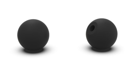 Spherical handle with a mounting hole D-30mm D8