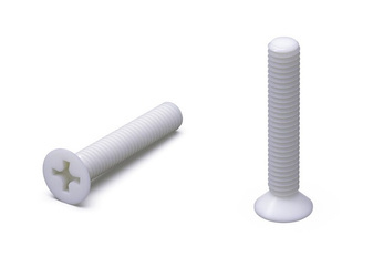 Flat countersunk head screw with a cross recess M5 x 20mm, DIN 34811 (DIN 965)