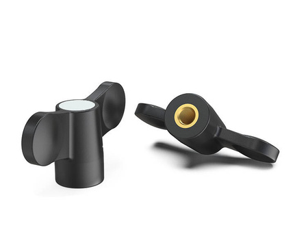 Flügelknopf mit Gewindebuchse und Abdeckung D-70mm M8