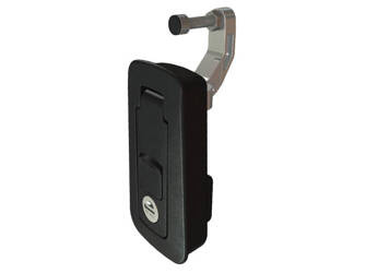Compression latch with adjustable grip 34-61mm, zinc alloy, common key