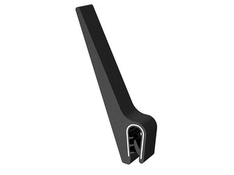 Uszczelka krawędziowa EPDM, płetwa górna, 1,0-2,5mm, 25mb