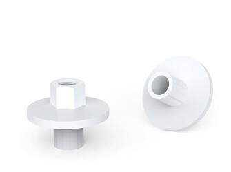 Matica s límcem D-36mm M8 SW-17 pro použití s krytem 9.0004