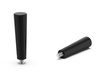 Zylindrischer Griff aus Duroplast mit M5-Gewindestift.