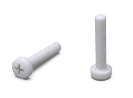 Lens head screw with cross recess M8 x 40mm, DIN 34812 (DIN 7985)