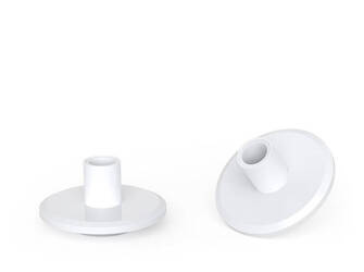 Flanged bushing without thread D-38mm d1-10.5mm