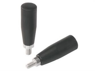 Rękojeść obrotowa z trzpieniem gwintowanym D-28mm H-90mm M12 x 15mm