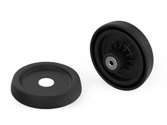 Vollhandrad D-150mm d1H7-14mm