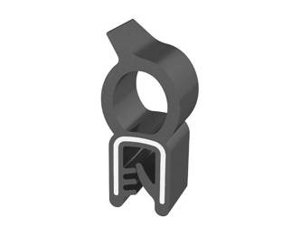 EPDM edge gasket, top seal, 1.0-2.5mm, 2x50m