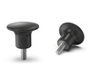 Uchwyt grzybkowy z trzpieniem gwintowanym D-26mm M6 x 25mm