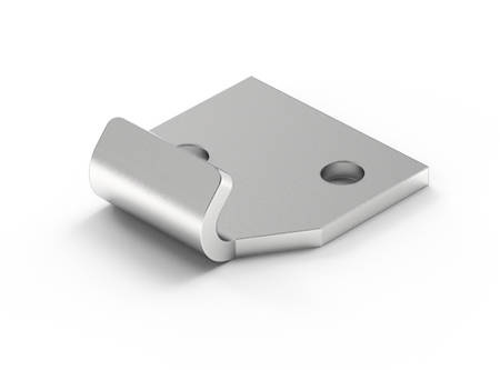 Haken mit Löchern, Typ G, verzinkter Stahl