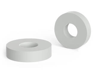 Distanzrolle D-10mm d-6,4mm h-12mm aus PA, RAL7035