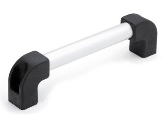 Uchwyt rurowy d-20mm L-720mm I-700mm d1-8,5mm, naturalny kolor aluminium