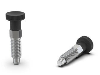 Stellstift D-12mm d2-M6x0,75mm SW-6 d1-4mm, INOX