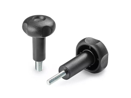 Sternknopf mit Gewindestift D-52mm T-39mm M8 x 15mm