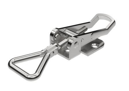 Spannverschluss mit Löchern, Typ A, Edelstahl