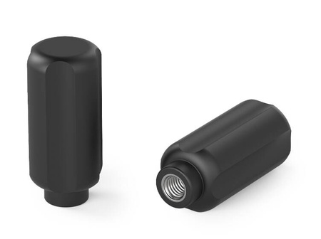 Knob with threaded bushing D-37mm M12