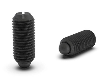 Gewindebolzen mit Stift und Schlitz für Schraubendreher H-19mm, d1-M10