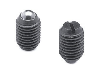 Závěr závitový H-12mm M5 s kuličkou