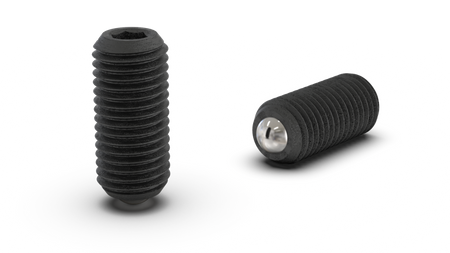 Gewindebolzen mit Kugel und Sechskantbuchse H-23mm SW-5 d1-M10