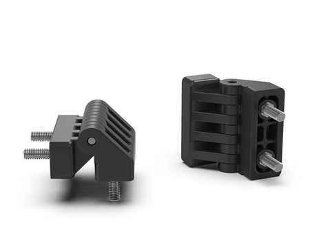 Zawias z trzpieniem gwintowym A-30mm I-15mm M5x10