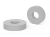 Distanzrolle D-10mm d-6,4mm h-12mm aus PA, RAL9006 (aluminiumsilber)