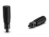 Drehbarer Griff, klappbar aus Duroplast, mit Gewindestift D-28mm H-114mm M10 x 14mm