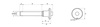 Self-locking ball latch mounting pin with button D-16 d1-7.9 d2-9.3 I2-38