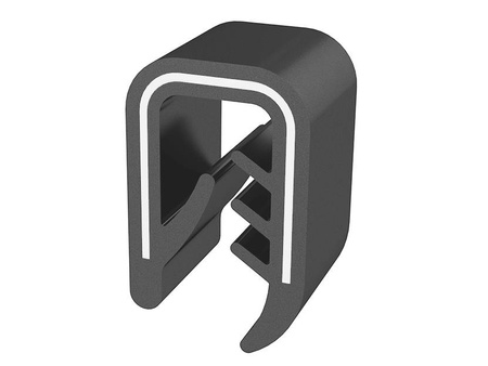 PVC-Kantenschutz, 11x18mm, 4,0-6,0mm, 100m