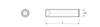Gewindestift mit Innensechskant M5 x 12mm (DIN913)