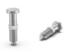 Stellstift mit Verriegelung D-21mm d1-M10 x 1,0mm SW-12 d-5mm, INOX