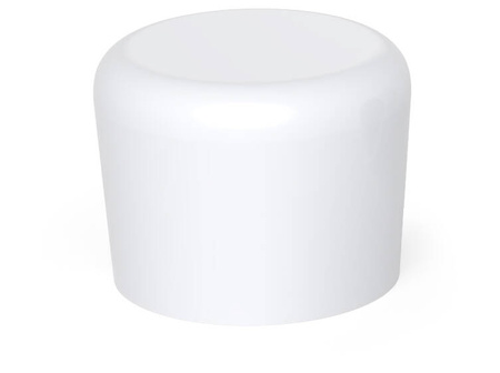 PE pipe cover d-22mm h-23.5mm, color white