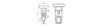 Feststellstift D-24mm d2-M12x1,75mm SW-12 d1-7mm mit Verriegelung, INOX