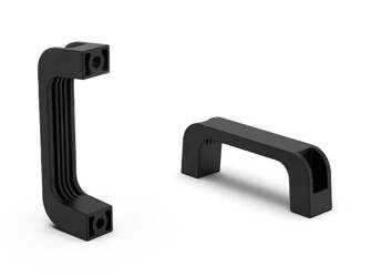 Handle with through holes L-140mm I-117mm d1-6.5mm