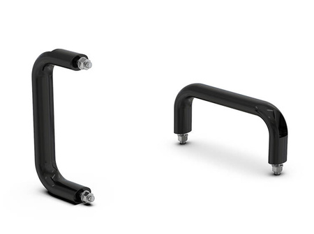 Aluminium-Bügelgriff mit Gewindebuchsen M5 x 30, I - 128