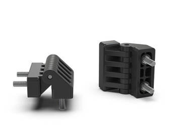 Zawias z trzpieniem gwintowym A-30mm I-15mm M5x10