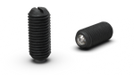 Zatrzask gwintowany z kulką o dużej sile docisku H-33 mm d1-M16