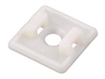 Podstawa do mocowania opasek zaciskowych A-19,0mm B-19,0mm d1-4,3mm, kolor naturalny
