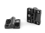Zawias z regulacją siły otwarcia A-45mm B-38mm I-32mm C-25,5mm d1-4,5mm