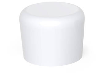 Nakładka na rury z PE d-22mm h-23,5mm, kolor biały