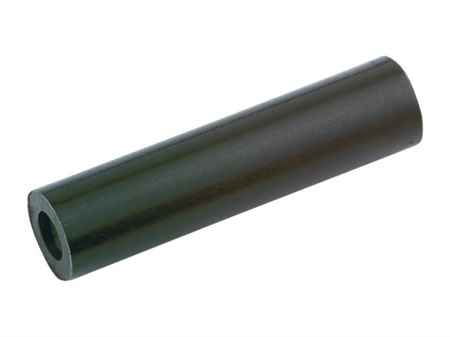 Tulejka dystansowa z tworzywa d1-M2,5 L-18mm D-5mm, kolor czarny